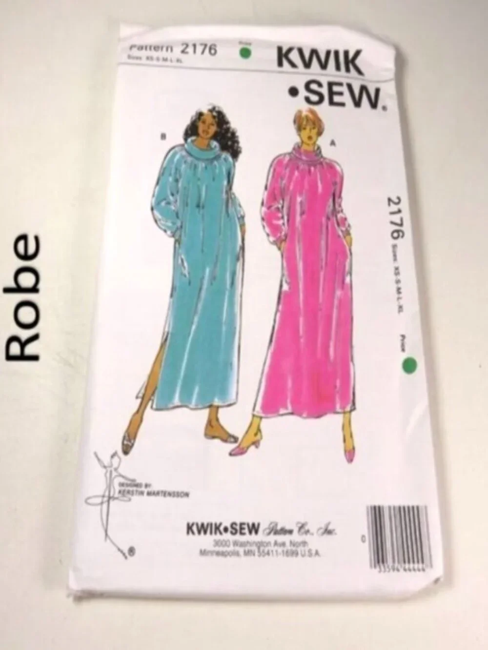 Vintage Kwik Sew 2176 | Misses' Lounger & Robe Pattern | UNCUT XS-XL NEW